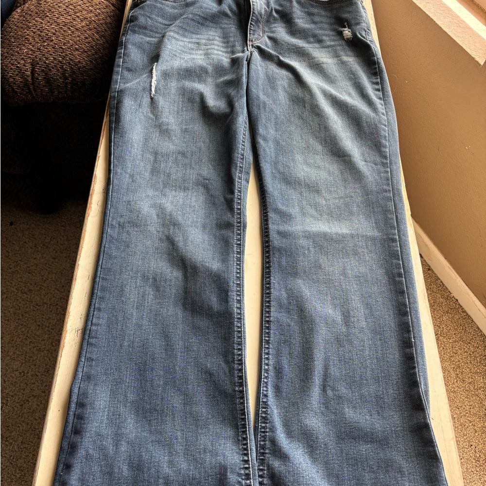 Democracy Women's Light Blue Boot Cut Jeans